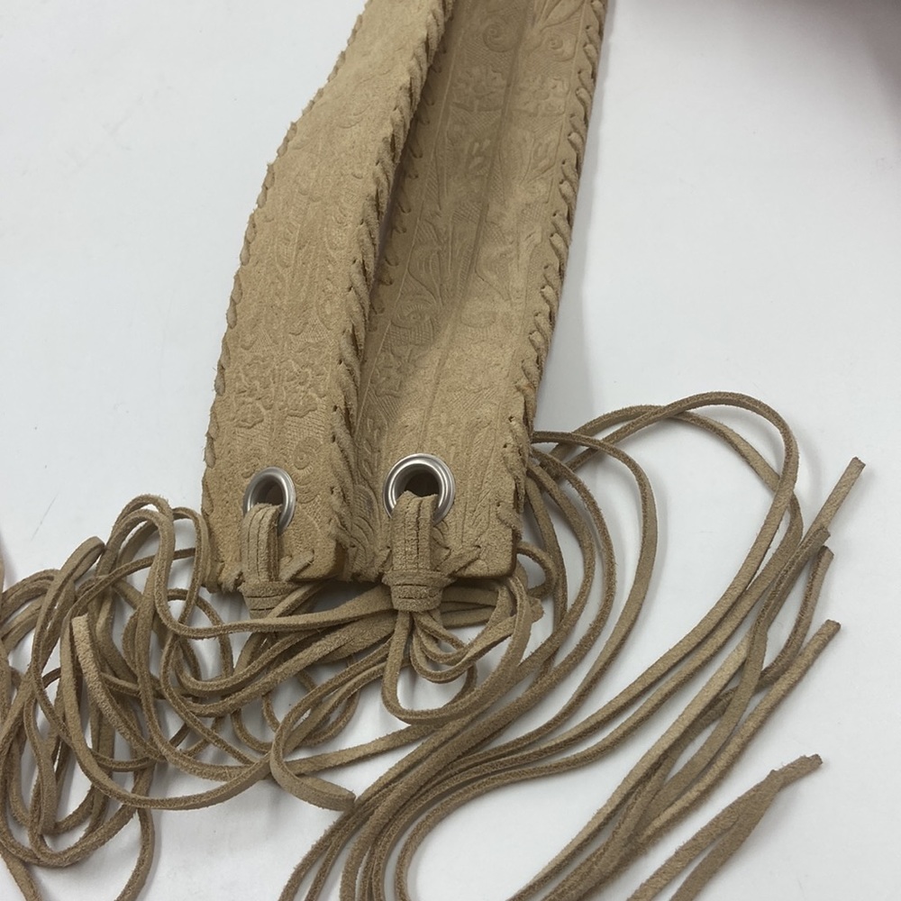 Lauren Ralph Lauren sz M Leather Belt - Picture 4 of 12